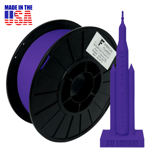 Amethyst Purple AF 1.75mm PLA+ Filament Made in the USA!.