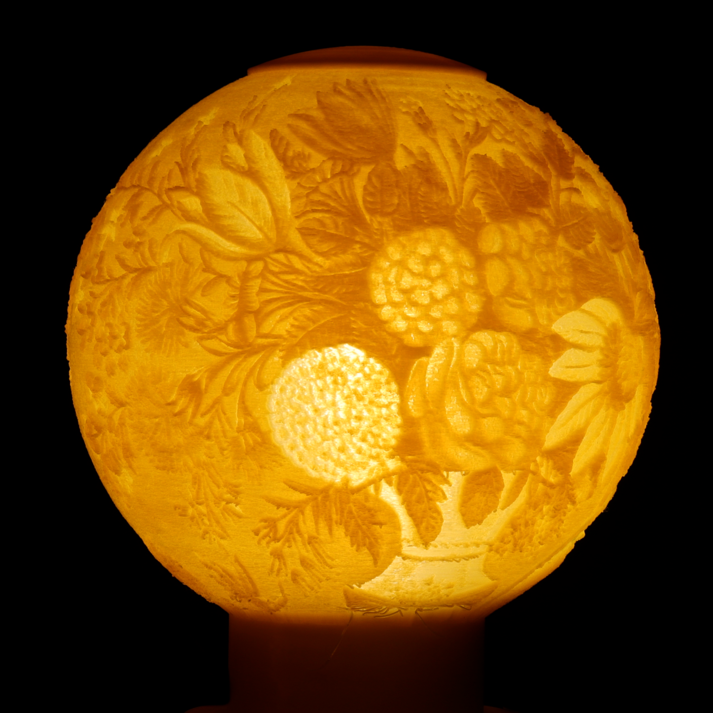 5-in Globe Lithophane.