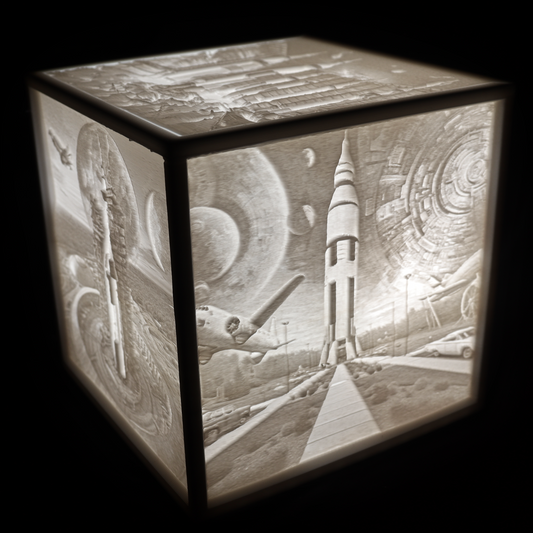4 ¾-in Light Box Lithophane.