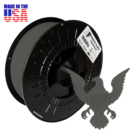 Gunmetal Gray AF 1.75mm Tough Pro PLA+ Filament Made in the USA!.