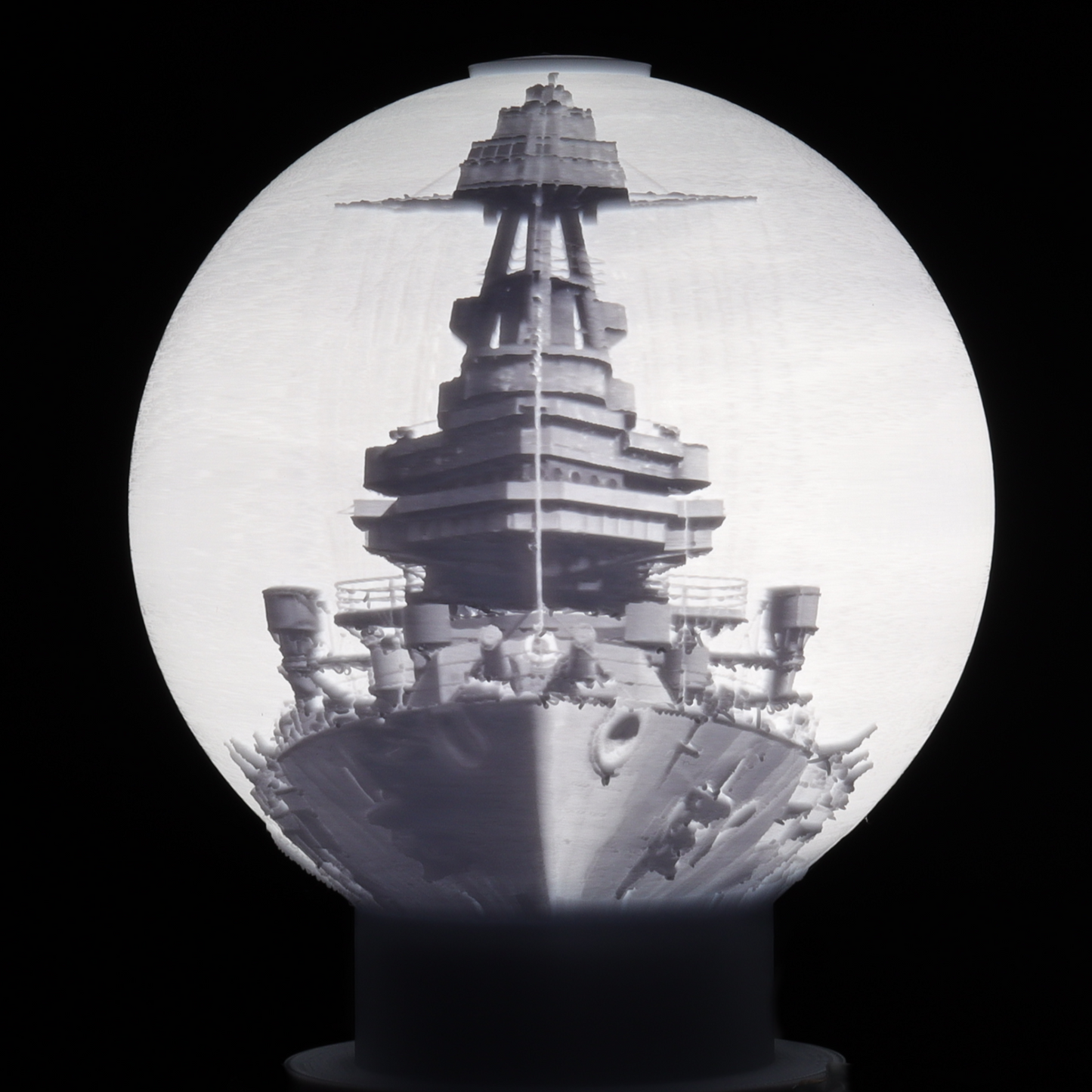 5-in Globe Lithophane.