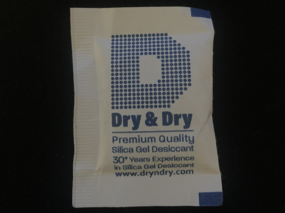 Our desiccant packets are reusable