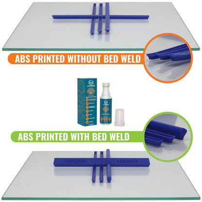 Bed Weld 3D Printer Build Plate Adhesive.