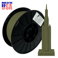 Army Green AF 1.75mm PLA+ Filament - Made in the USA!
