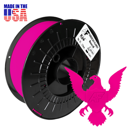 Magenta AF 1.75mm PLA+ Filament for Color Lithophanes.