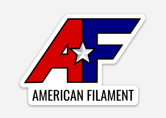 AF Die Cut Sticker – American Filament