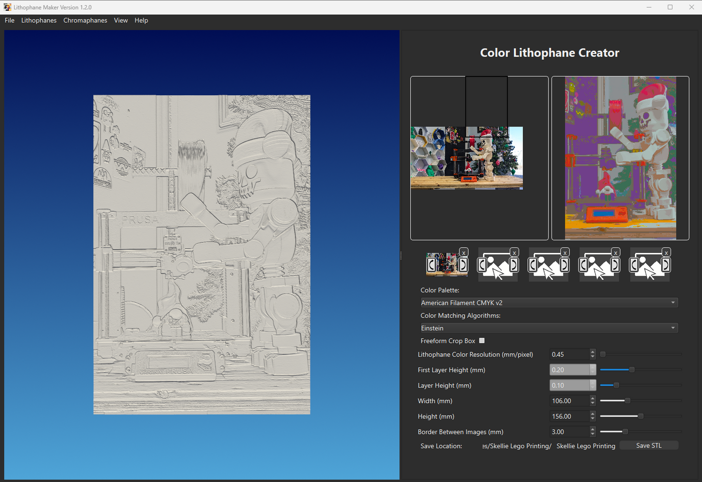 Lithophane Maker Desktop.