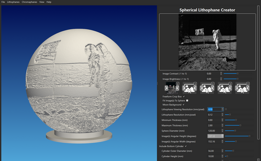 Lithophane Maker Desktop.