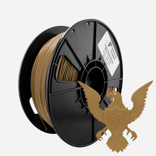 Light Coyote Brown AF 1.75mm PCTG Filament Made in the USA!