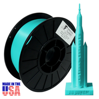 Teal AF Silky 1.75mm PLA Filament - Made in the USA!