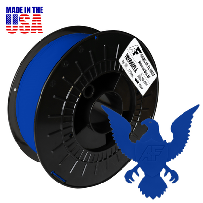 American Blue AF 1.75mm Tough Pro PLA+ Filament Made in the USA!