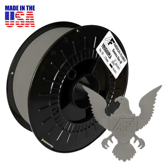 Gunmetal Gray AF 1.75mm Tough Pro PLA+ Filament Made in the USA!